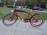 Bici Custom roja